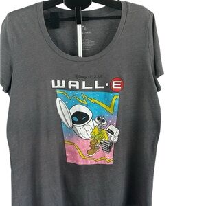 Disney-Pixar WALL.E GRAPHIC TEE WOME’S SZ 2XS Y2K Cartoon Retro Space